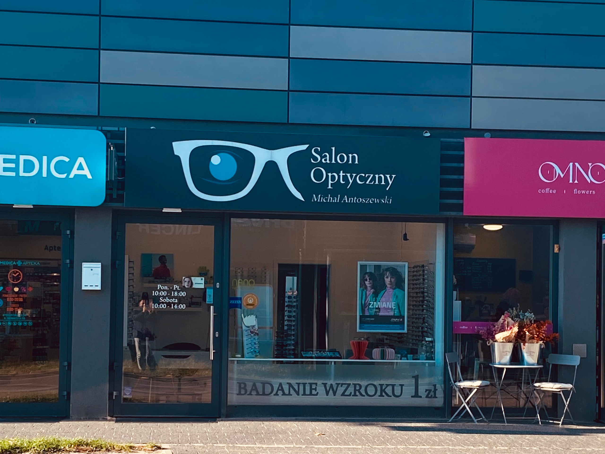 Salon optyczny Gdańsk Michał Antoszewski Hynka 65